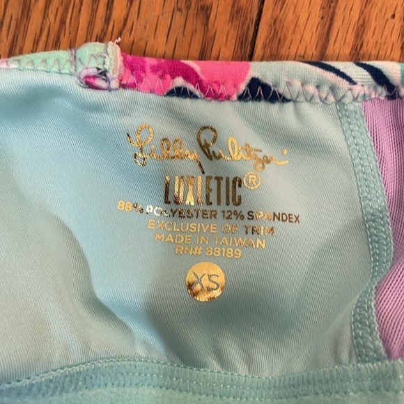 Lilly Pulitzer Luxletic Jaydea Sports Bra XS colorful athletic - Picture 7 of 7